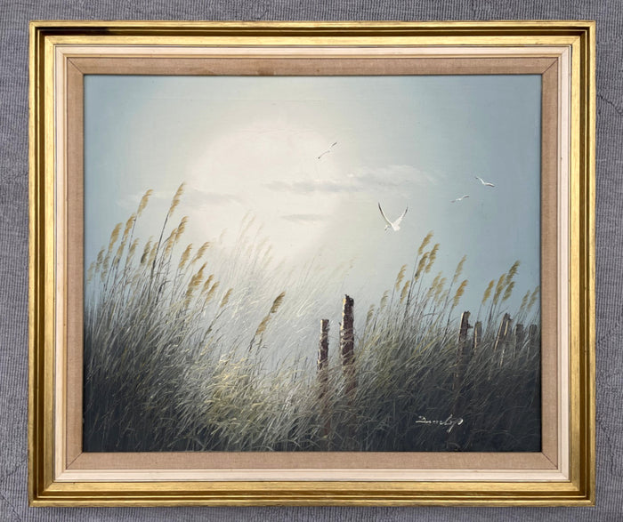 Fine Mid C20th Oil on Board - Coastal Scene - Danby SOLD