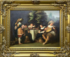 Superb Vintage Dutch School Oil on Panel - "The Minstrel" SOLD