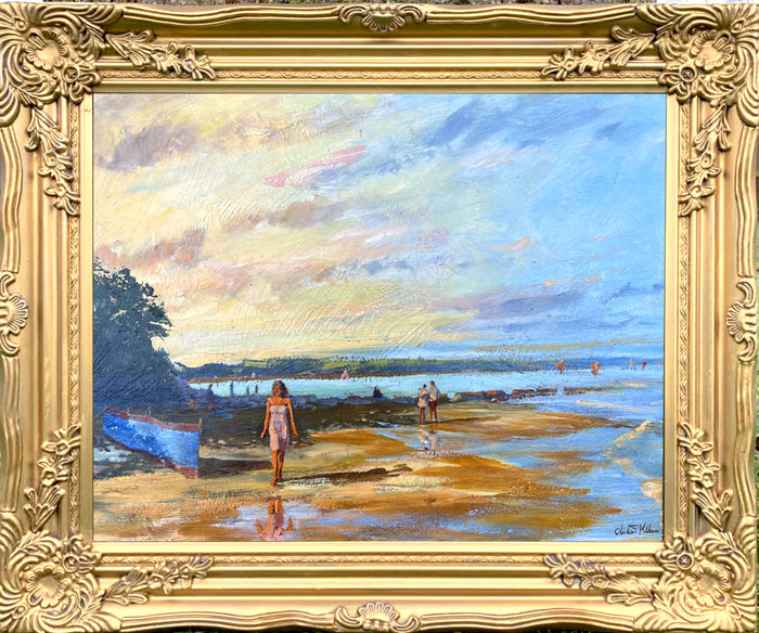 Excellent Vintage C20th Oil on Board - 