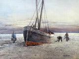 Excellent Oil on Board of the Victorian Fishing Vessel "Baden Powell" SOLD