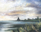 Superb Large Vintage Maritime Oil on Canvas - A Clipper in Full Sail