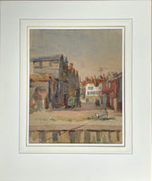 Superb Early C20th Watercolour of Docks at Ipswich - attrib Leonard Squirrel (1893-1979) SOLD