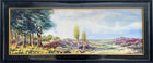 Superb Edwardian Scottish Colourist School Watercolour Coastal Landscape