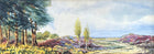 Superb Edwardian Scottish Colourist School Watercolour Coastal Landscape
