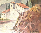 Superb Early C20th Italian School Oil on Canvas - Extensive Lake Scene - Muller SOLD