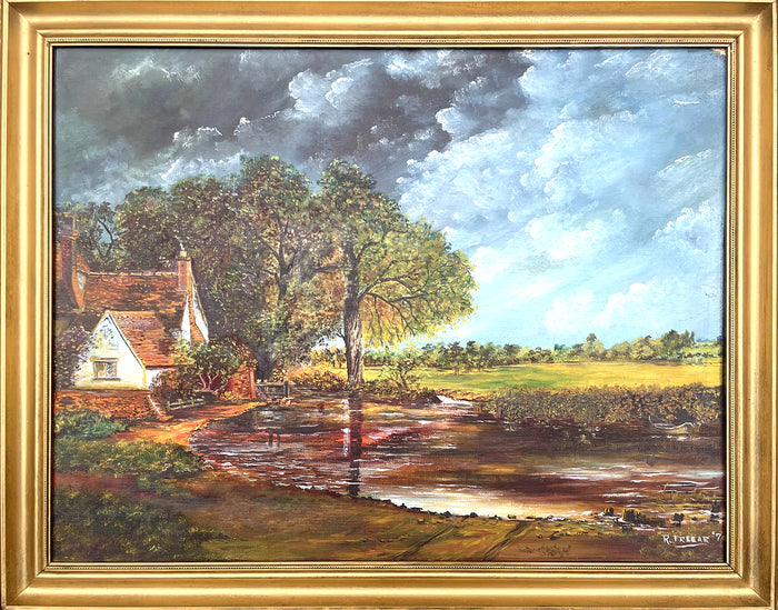 Fine Mid C20th Oil on Canvas - 