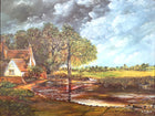 Fine Mid C20th Oil on Canvas - "Willy Lotts Cottage at Flatford"