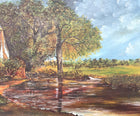 Fine Mid C20th Oil on Canvas - "Willy Lotts Cottage at Flatford"