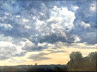 Exquisite Vintage Mid C20th Oil on Canvas Board - Twilight Landscape - circ Edward Seago  SOLD