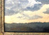 Exquisite Vintage Mid C20th Oil on Canvas Board - Twilight Landscape - circ Edward Seago  SOLD