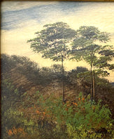 Fine Victorian Oil on Panel - Scottish Loch - William Hall (1812-1880) SOLD