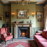 Exquisite Oleograph on Canvas of the Place de la République in Paris at Twilight