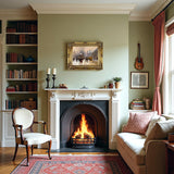 Stunning Lithograph on Canvas of a Parisian Winters Twilight Scene aft. Eduoard Cortes