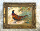 Cock Pheasant in a Copse  - Fine Oleograph on Canvas after Thorburn