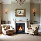 " Cock Pheasant in Snow " Fine Oleograph on Canvas