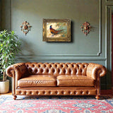 Cock Pheasant in a Copse  - Fine Oleograph on Canvas after Thorburn