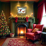 Pheasants in Wintry Woodland - Fine Lithograph on Canvas aft. Thorburn