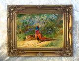 "Pheasants in a Copse" Fine Oleograph on Canvas after Thorburn