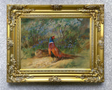 "Pheasants in a Copse" Fine Oleograph on Canvas after Thorburn