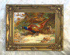 Fine Lithograph on Canvas - Pheasants in a Thicket aft. Thorburn