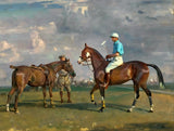 Fine Oleograph on Canvas of the Polo Pony Gargantilla after A.J.Munnings