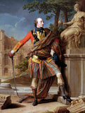 Exquisite Oleograph on Canvas - Portrait of a Highlander in full Tartan