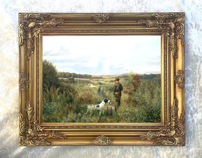 Fine Gilt Framed Oleograph 