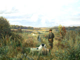 Fine Gilt Framed Oleograph "The Shoot"