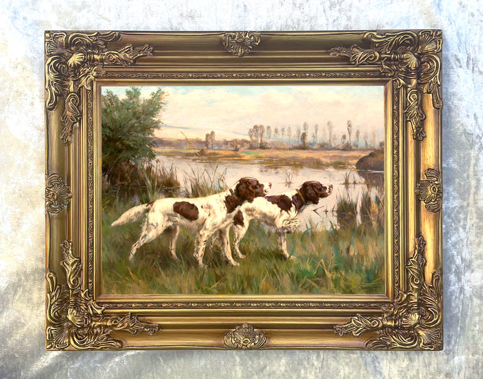 Fine Oleograph on Canvas - 