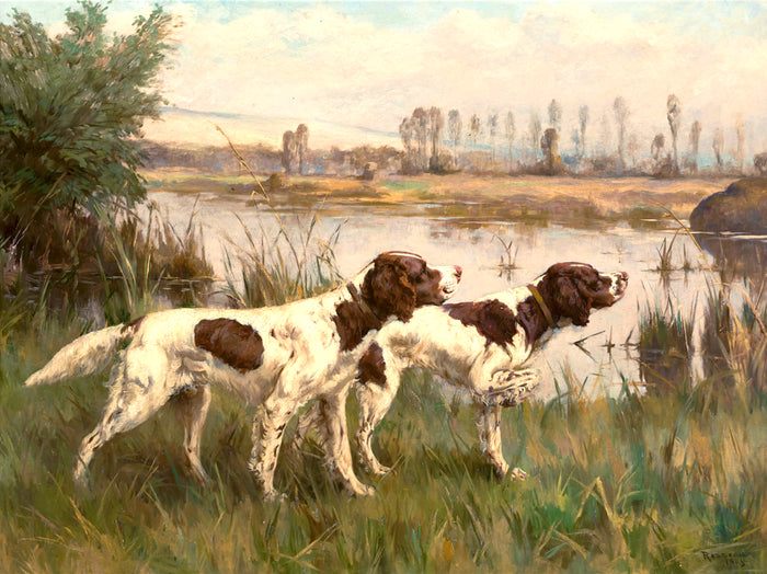Fine Oleograph on Canvas - 