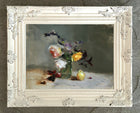 Exquisite Oleograph on Canvas - Still Life with a Pear