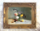 Exquisite Oleograph on Canvas - Still Life with a Pear