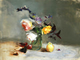 Exquisite Oleograph on Canvas - Still Life with a Pear