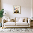 Exquisite Still Life Oleograph on Canvas - A Beautiful Floral Spray