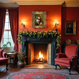 Stunning Still Life Oleograph on Canvas Still Life of Assorted Flowers in a Venetian Urn