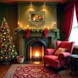 Beautiful Oleograph on Canvas Still Life of Peaches on a Marble Ledge