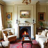 Gilt Framed Oleograph Portrait of The Duke of Wellington at the Battle of Waterloo