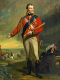 Fine Gilt Framed Oleograph Campaign Portrait of Arthur Wellesley - The Duke of Wellington