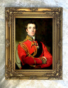 Fine Ornate Gilt Framed Oleograph Portrait of Arthur Wellesley - The Duke of Wellington