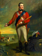 Fine Gilt Framed Oleograph Campaign Portrait of Arthur Wellesley - The Duke of Wellington