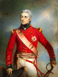 Fine Ornate Gilt Framed Oleograph Portrait of Arthur Wellesley - The Duke of Wellington