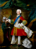 Fine Full Length Portrait of Bonnie Prince Charlie - Oleograph on Canvas