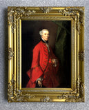 Robert Shafto - Superb 3/4 length Portrait Oleograph on Canvas aft. Joshua Reynolds