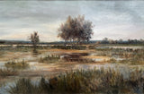 Excellent Edwardian Oil on Canvas - Extensive River Landscape - Rutland Barrington 1902 SOLD