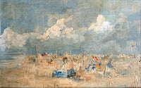 Fine Vintage French Impressionist Beach Scene  SOLD