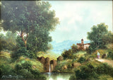 Toni Bordignon (1921-) - Excellent Vintage Oil on Canvas - Tuscan Landscape SOLD