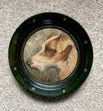 Fine Vintage Portrait Oil on Board - Dog SOLD