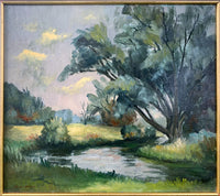 Fine Vintage Impressionist East Anglian Landscape by Owen Waters SOLD