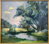 Fine Vintage Impressionist East Anglian Landscape by Owen Waters SOLD