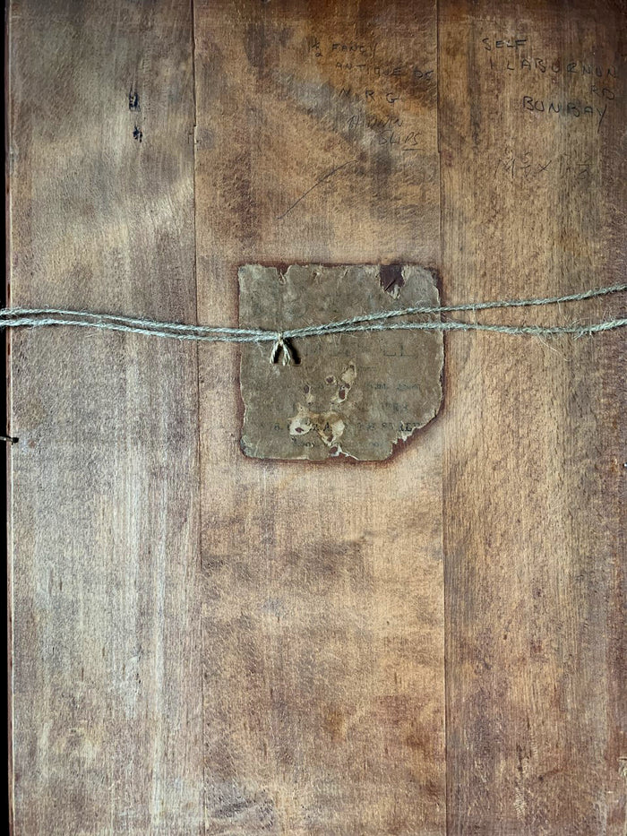 Stunning Vintage Oil on Wood Panel - 